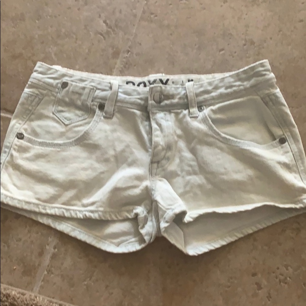 Roxy denim shorts size 3